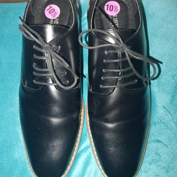 Van Heusen Garrett Classic Oxford Black Lace Up main image 7
